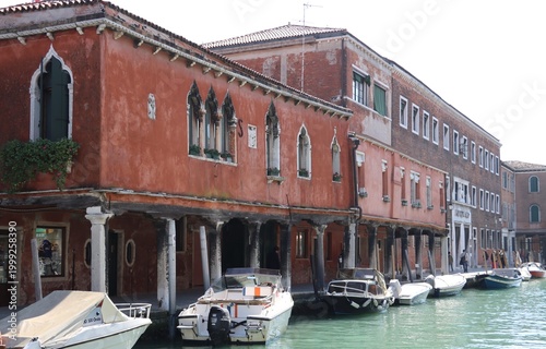 Glass factory in Murano, Italy