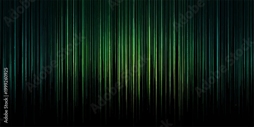 Abstract vertical lines with an immersive dark to light gradient of teal and green tones. This stunning graphic is a versatile asset. 