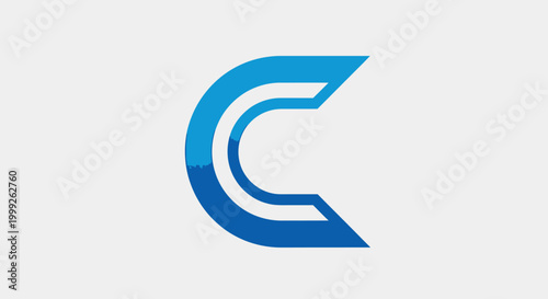 Modern Blue Abstract Letter C Logo Design Free Download Modern Blue Abstract Letter C Logo Design - GFXLoad