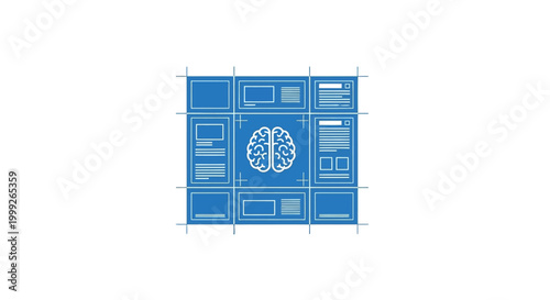 Blue brain circuit board design.