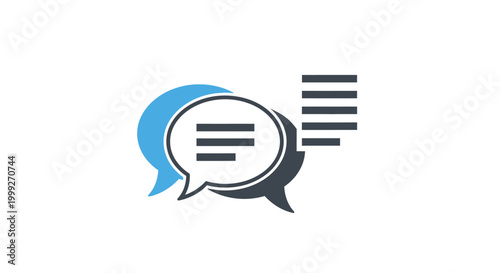 Photos Chat Bubbles Communication Symbols Talking.