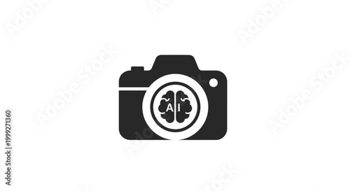 Camera with Brain Inside Lens.