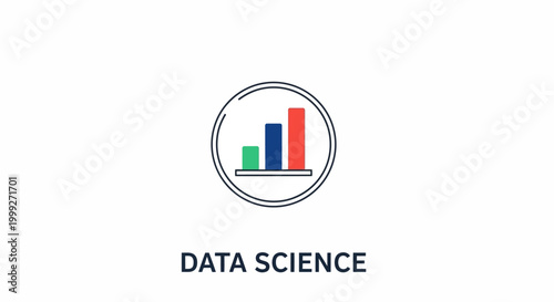 Data Science Bar Chart Icon. Free Download Data Science Bar Chart Icon. - GFXLoad