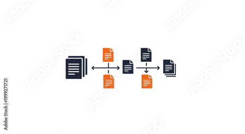 Data transfer and synchronization process.