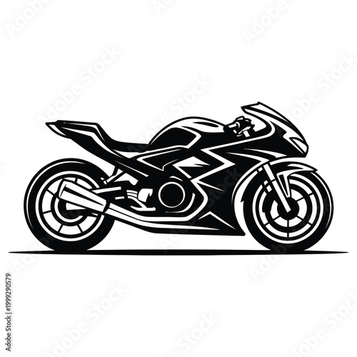 motorcycle vector illustration