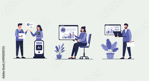 AI technology in business: analytics, data, and collaboration