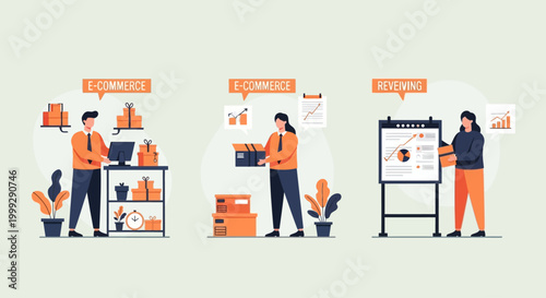 E-commerce Logistics: Receiving, Storing, and Shipping Online Orders