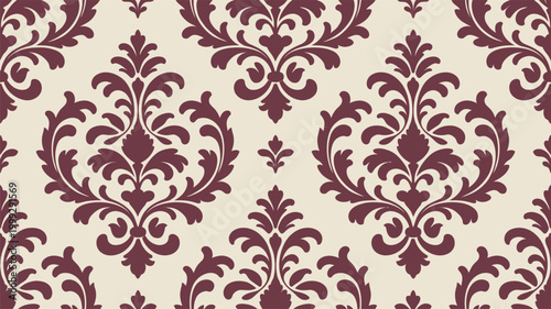 seamless damask pattern