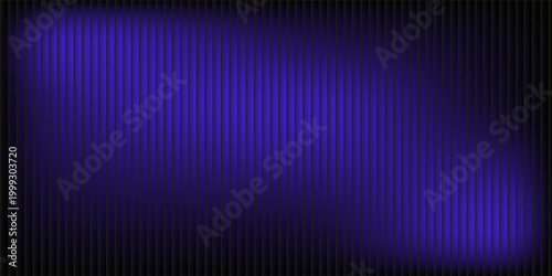 Blue glowing vertical lines on a dark background create a futuristic and abstract visual effect with a sense of energy and dynamic movement.