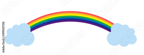 This is an illustration of a rainbow.