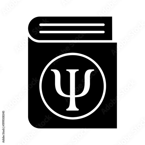 Psychology icon vector. Psychologist Illustration sign. Group therapy symbol or logo.