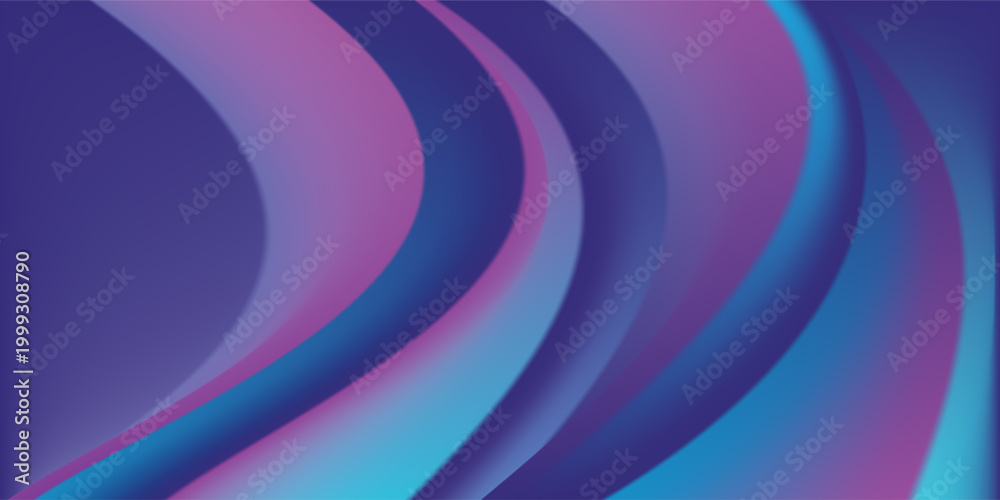 Obraz premium gradient mesh blue dop and light abstract background