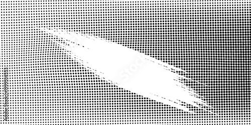 Half tone gradient. Dotted gradient, fine dot spraying and halftone dotted background seamless horizontal geometric pattern vector template set. vector illustration