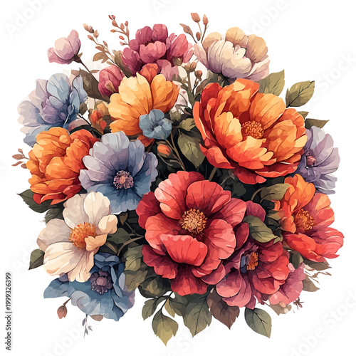 Slika na platnu Beatiful Flowers Design Very Cool