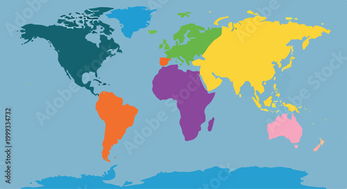 A colorful illustration of a world map (3)