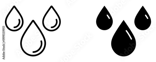 blood drop icon isolated white background