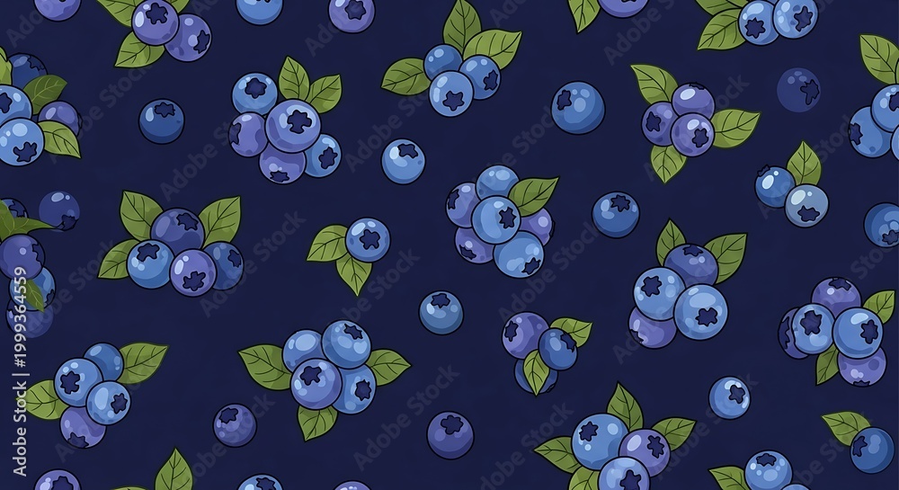 Blueberry Pattern. (2)
