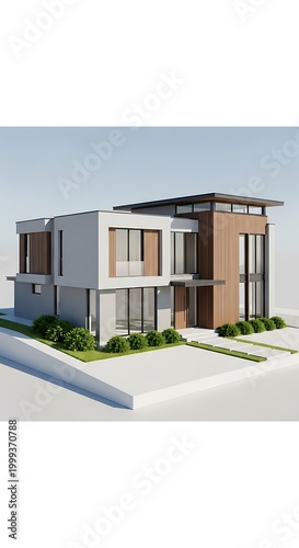 Modern House Exterior.