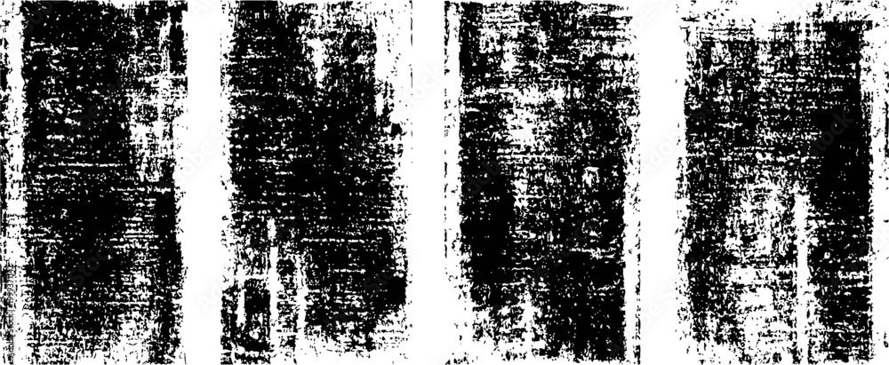 Obraz premium Abstract black and white grunge texture backgrounds distressed rough vertical patterns for design and artistic overlay effects