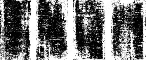 Abstract black and white grunge texture backgrounds distressed rough vertical patterns for design and artistic overlay effects