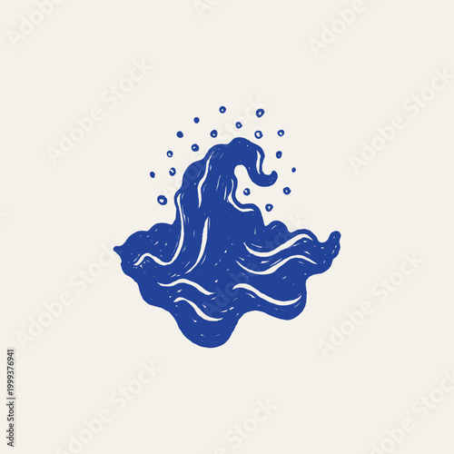 Ocean and sea-themed vector illustrations. Includes waves, marine animals, shells, boats, and underwater elements. Perfect for summer designs and nature projects.