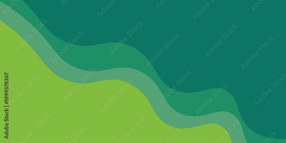 Obraz premium Vector abstract of a web banner template design. background with a wavy geometric style.