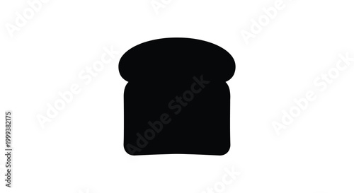 Fotografía slice of bread silhouette high quality professional detailed