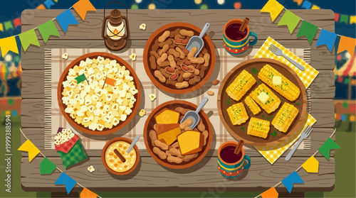 A festive spread of delectable treats for a holiday gathering. A feast for the eyes and the stomach!