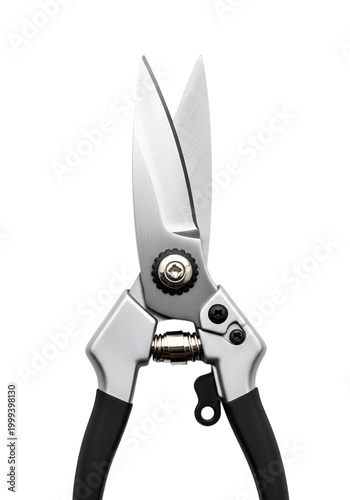 Pruning Shears Secateurs with Sharp Blades Clean Garden Tool Product Mockup Transparent Background