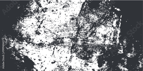 A Naturally Distressed and Weathered Cement Surface with Darkened Aging Marks