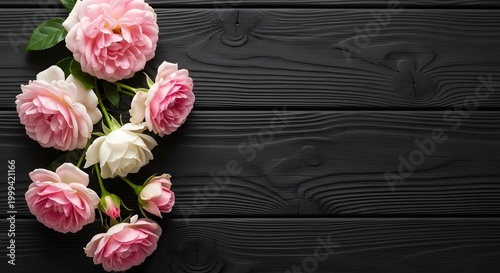 Soft Pink Tulip Elegance Minimal Floral Scene