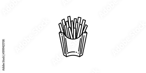 Black and white pencil illustration showing a wooden school pencil isolated for drawing and art use