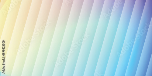 Gradient Multicolored. Vector Glass grainy Blurred neon in pastel colors. For covers, wallpapers, branding and other projects. Multicolored glass texture for banner, wallpaper, template, print.