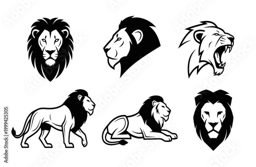 lion tribal tattoo