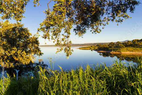Valdecañas reservoir, Caceres, Spain