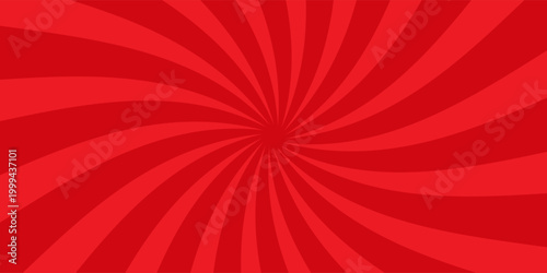 Simple Dark Christmas Red Light burst Effect vector background