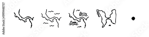 Photos Panama Canal Geography and Maritime Sketchy Icons