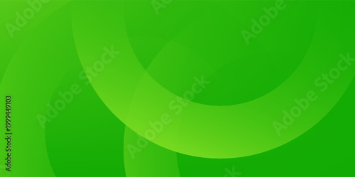 Abstract green circle background trendy. Fluid shapes composition. vector