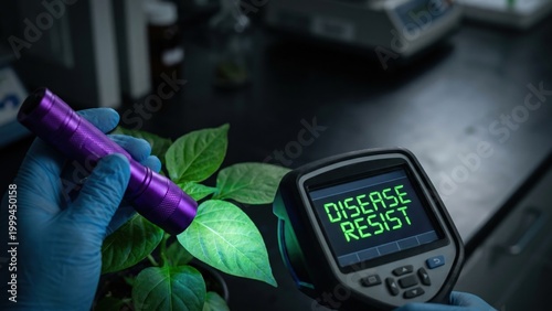 Illuminating Plant Pathology Insights with UV Flashlight in Agricultural Defense Study