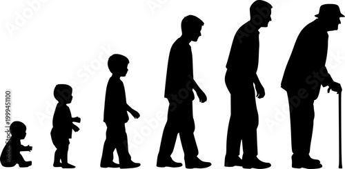 silhouettes of people