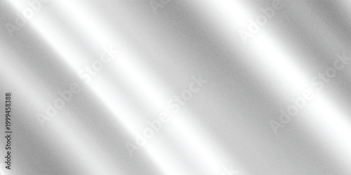 Abstract white and silver fluid wavy background with a sophisticated grainy texture. Elegant silk-like motion design perfect for luxury branding and modern minimalist aesthetics.
