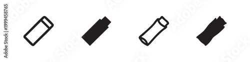USB drive and flash drive icons set in outline, glyph, and hand-drawn styles for data storage and technology.
