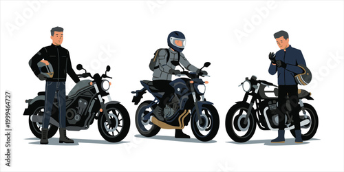 A red sport motorcycle speed rider wearing a helmet and racing on the road