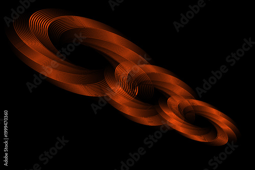 Golden metal circle frame, realistic 3D vector illustration. First, second and third place medals or buttons isolated on black background. vector