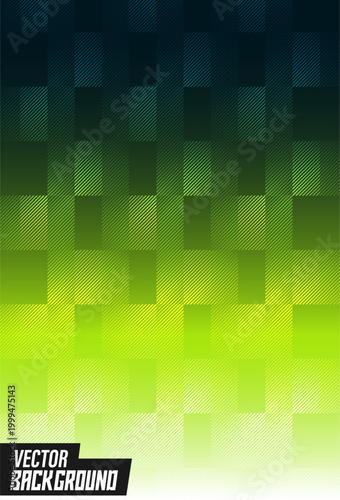 abstract sports green gradient pattern background design for team jersey