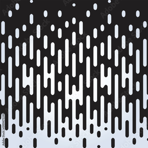 Abstract Rounded Vertical Lines Gradient Background