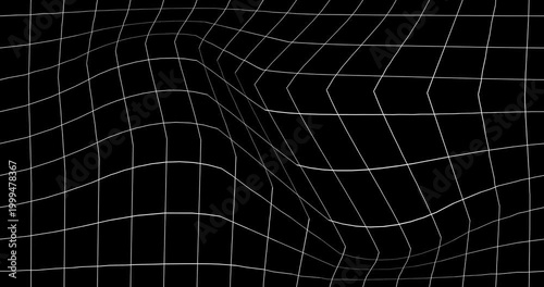 Animated background with monochrome grid