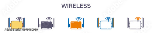 Wireless Element For Design Graphic - Multi Styles