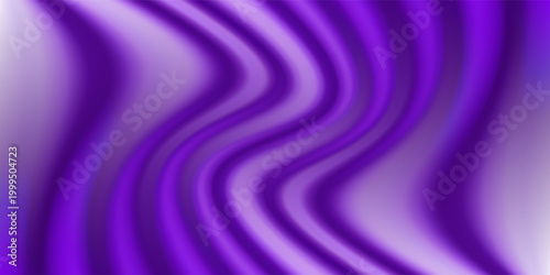 Royal purple velvet curtains background. Closed curtain backdrop for theater stage or cinema, circus. Vector textile room scene screen. Violet fabric drapery wallpaper for award, show, performance