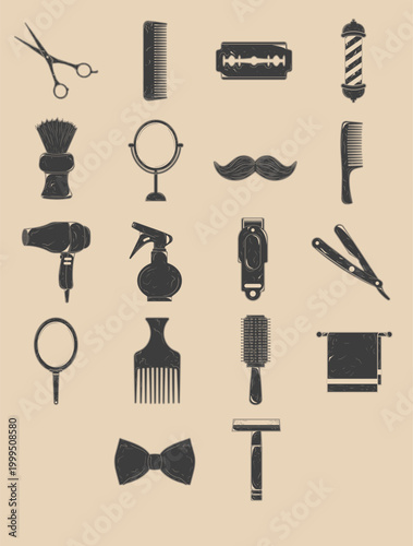 Vintage Realist Barbershop